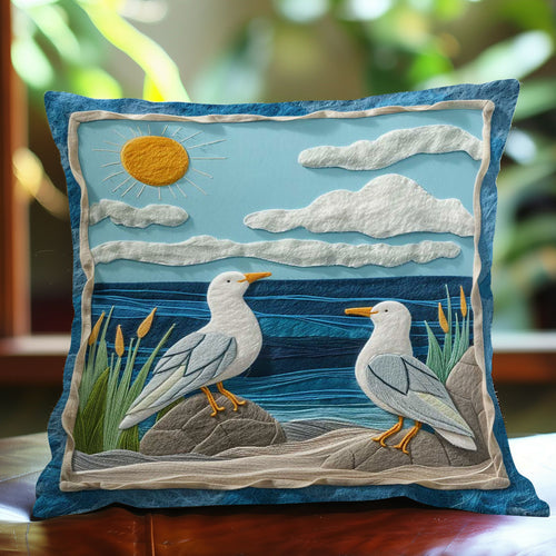 Seagull WJ0909036CL Quilt Pillow Case