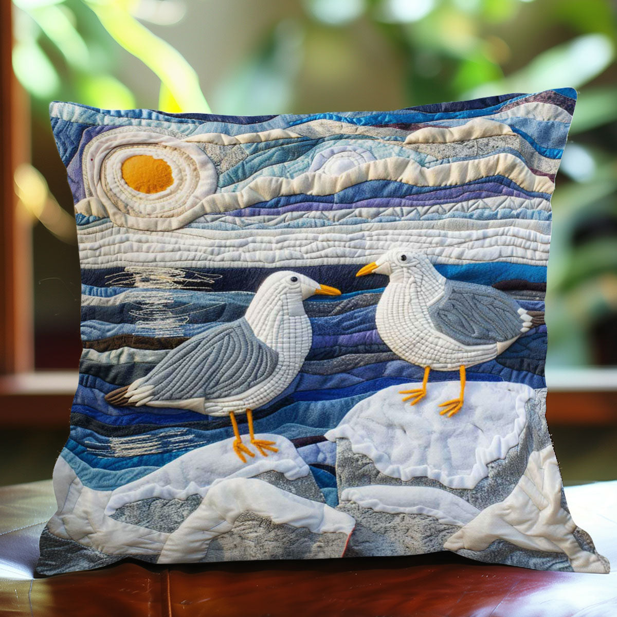 Seagull WJ0909037CL Quilt Pillow Case