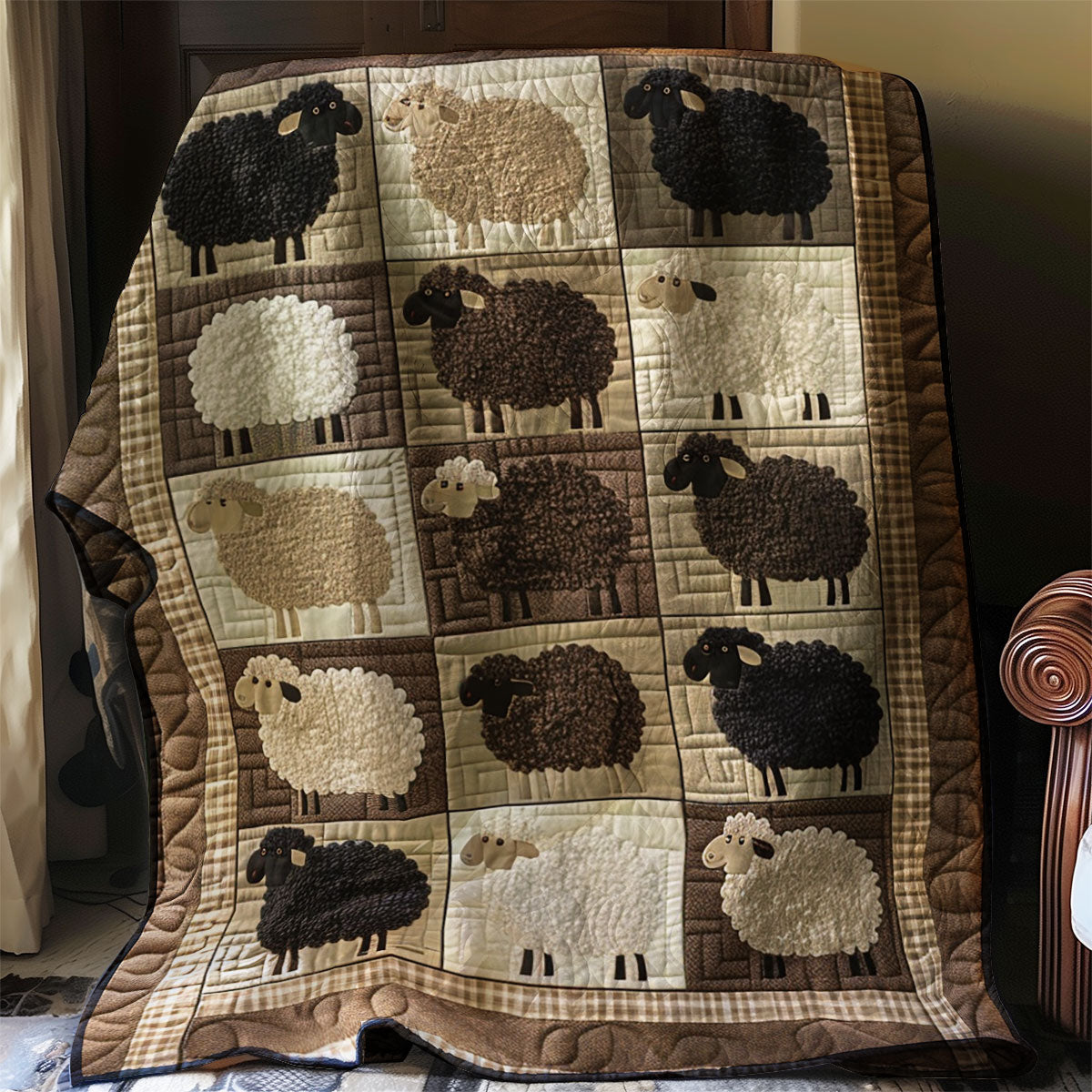 Sheep WJ1006013CL Quilt