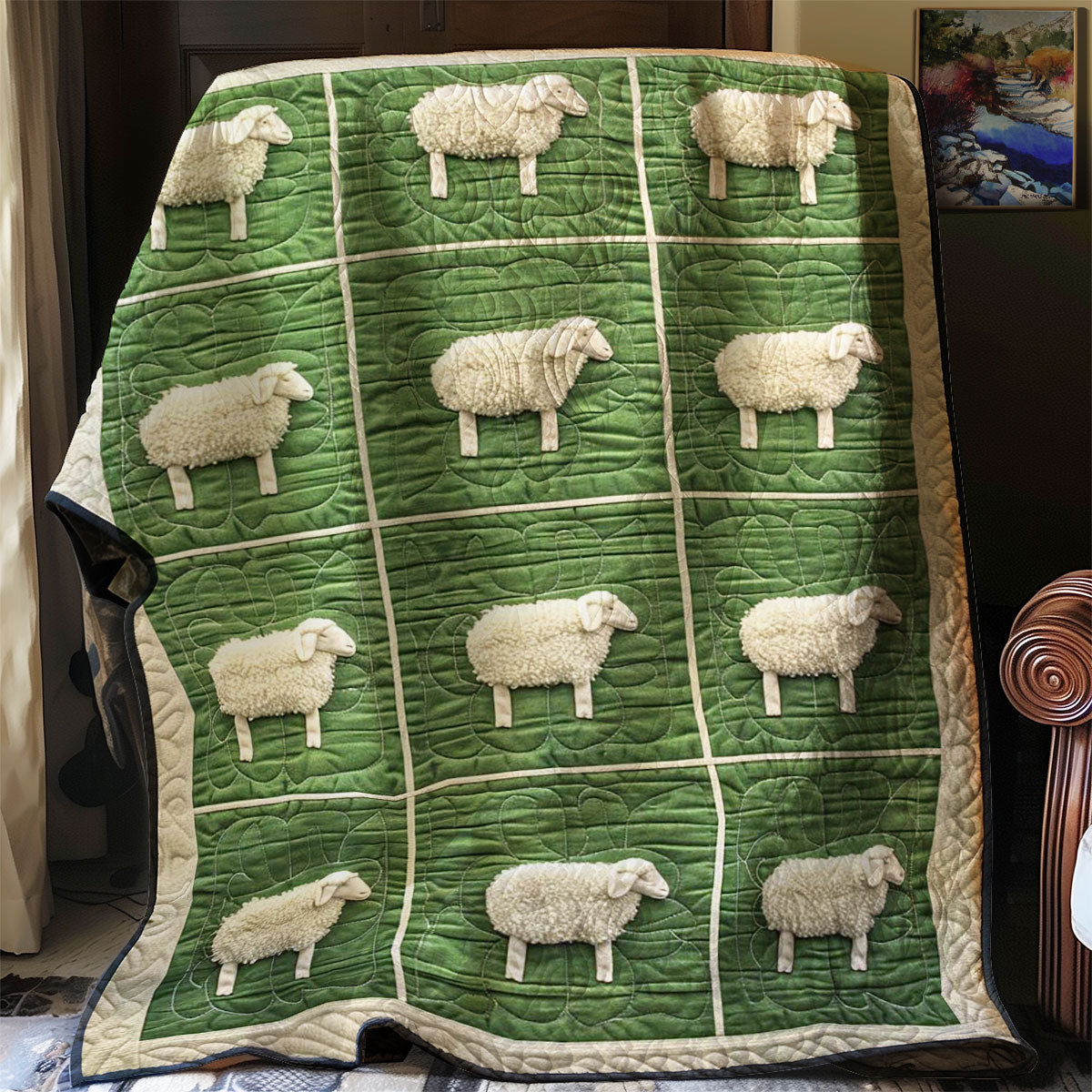 Sheep WJ1607015CL Quilt