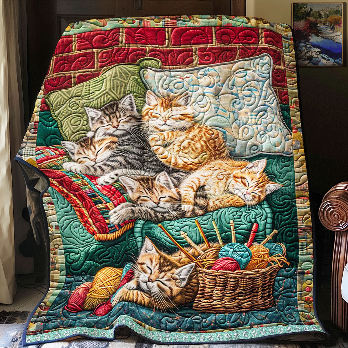 Sleeping Cats WJ2908023CL Quilt