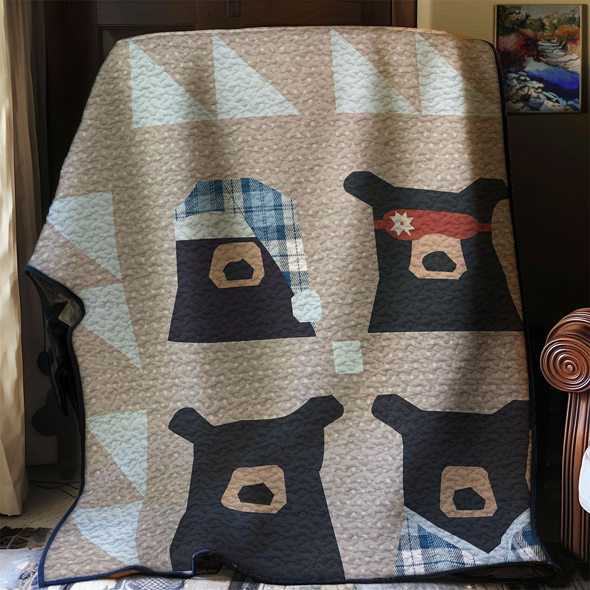 Sleepy Bear WJ2907039WL Quilt