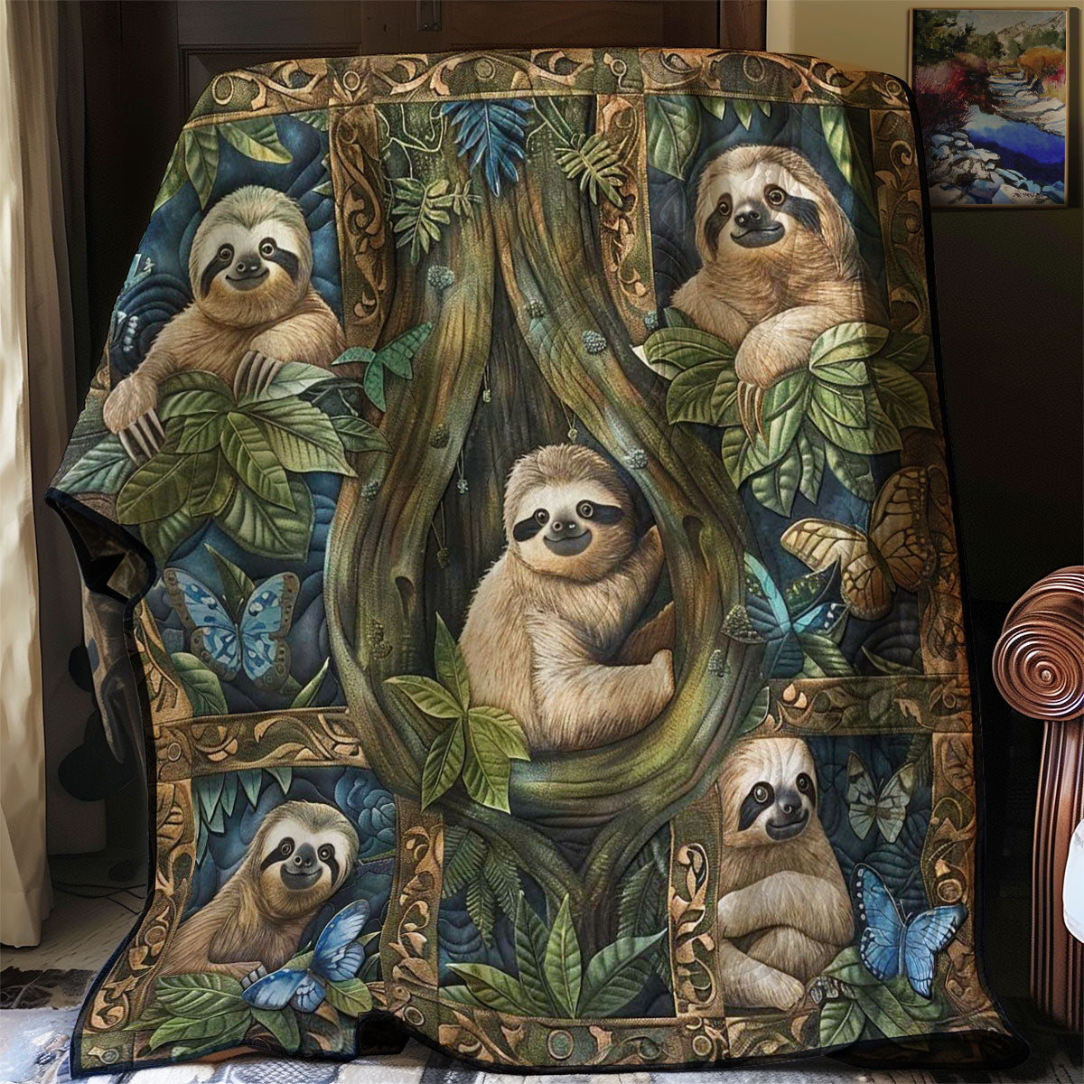 Sloth WJ1107015CL Quilt