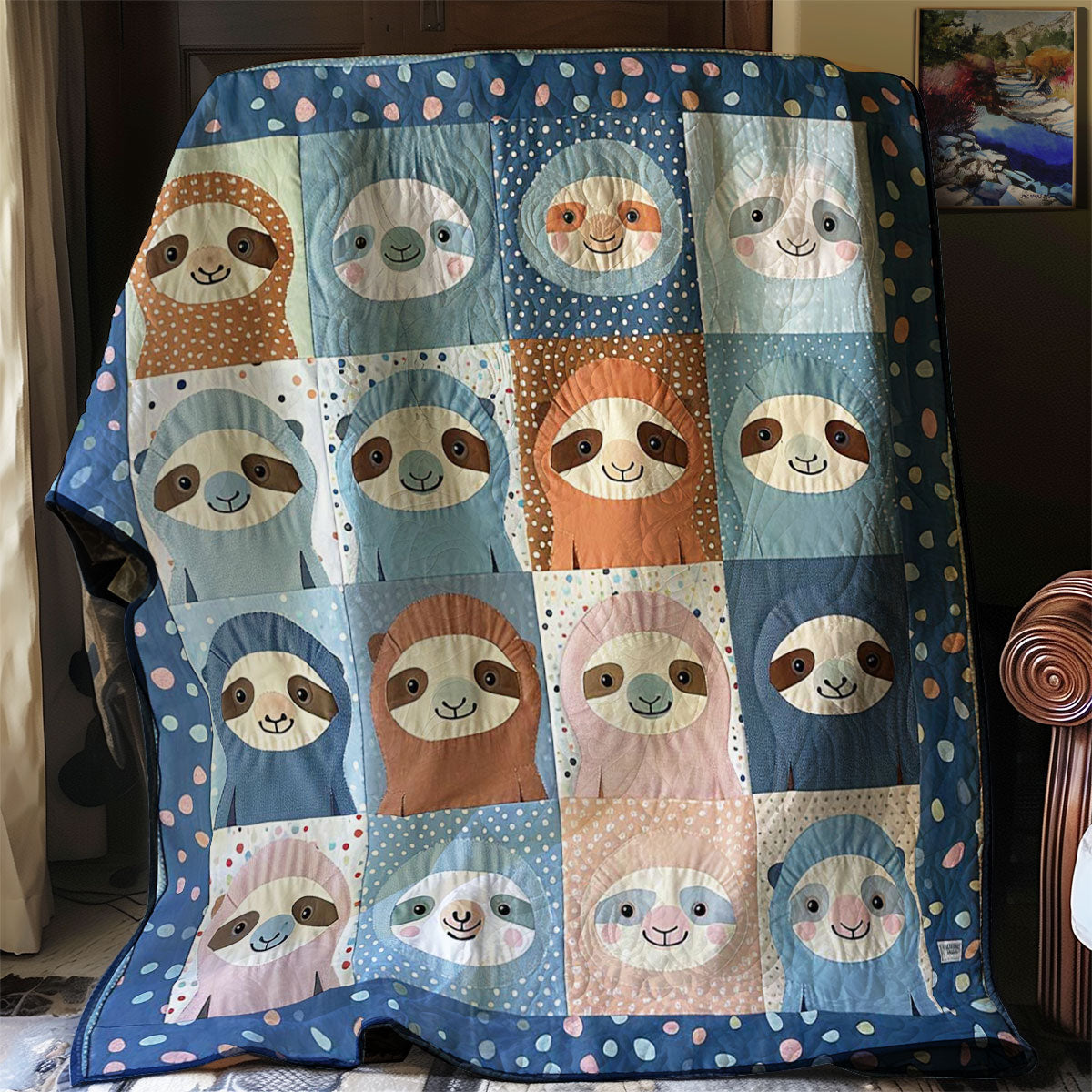 Sloth WJ1307016CL Quilt