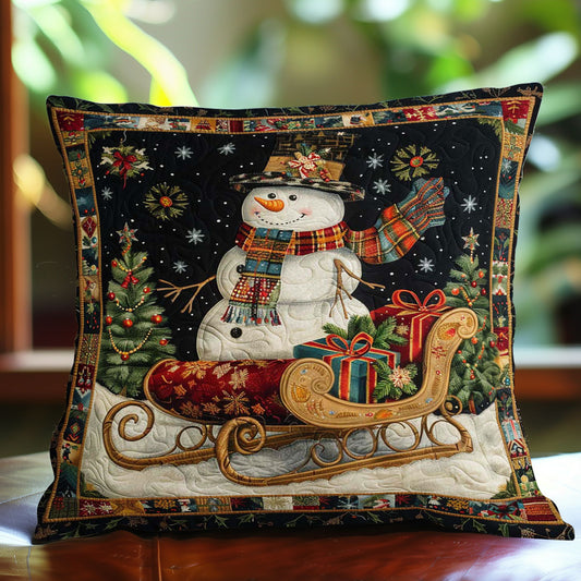 Snowman Gifts WJ2908040CL Quilt Pillow Case