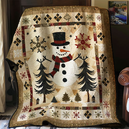 Snowman WJ1107017CL Quilt