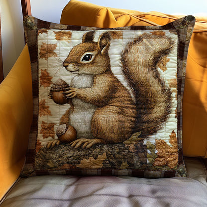 Squirrel WJ0808046CL Quilt Pillow Case