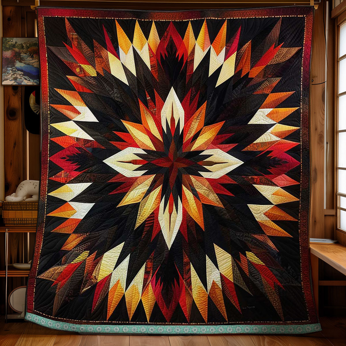 Star Native American WN1609067CL Quilt