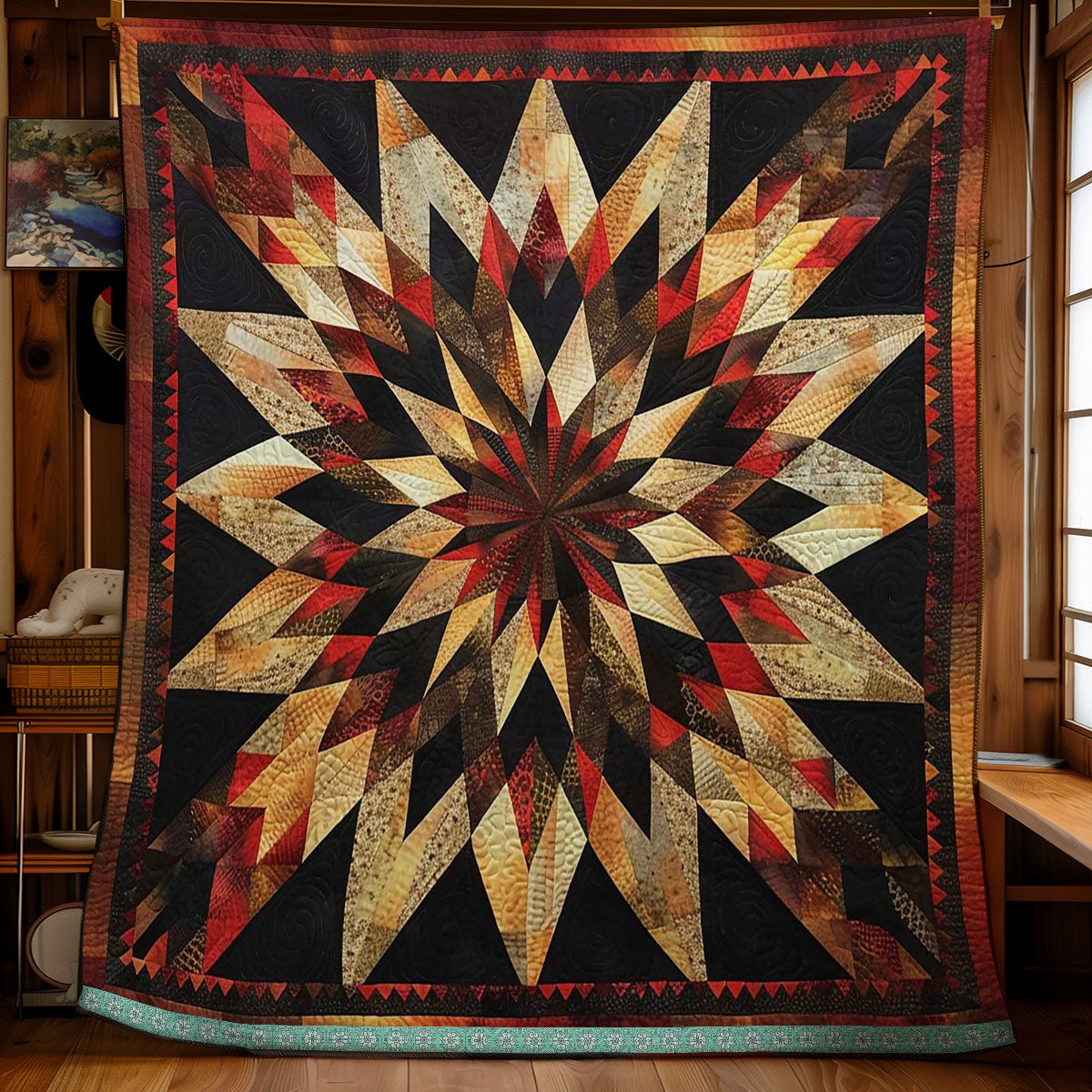 Star Native American WN1609070CL Quilt