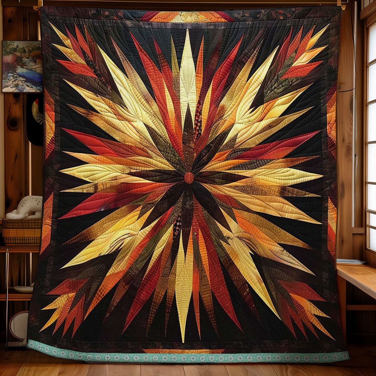 Star Native American WN1609072CL Quilt