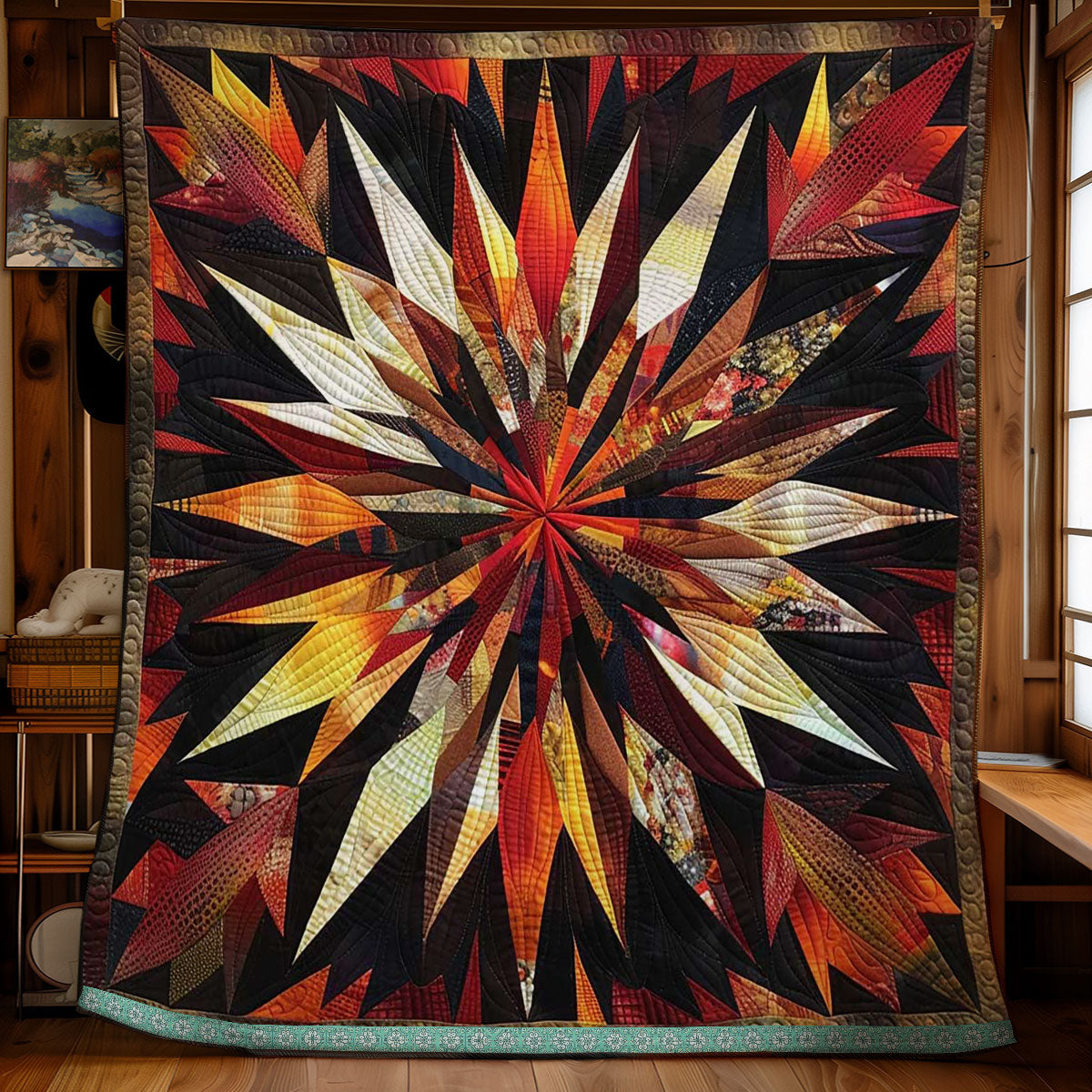 Star Native American WN1609073CL Quilt