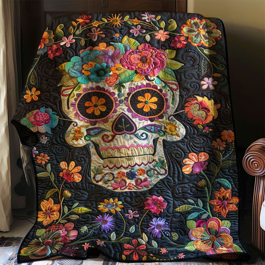 Sugar Skull WJ1206016CL Quilt