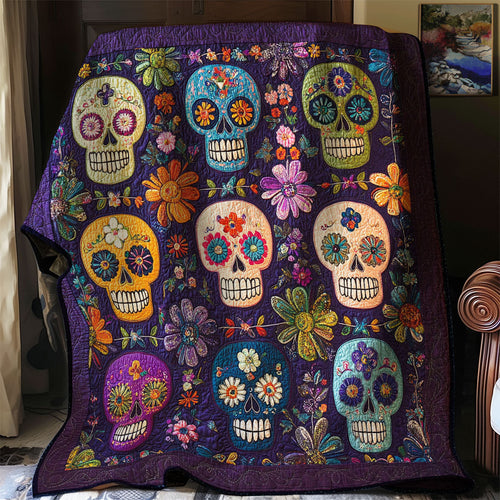 Sugar Skull WJ2003035CL Quilt
