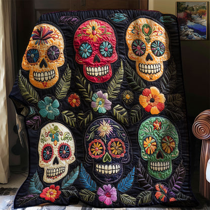 Sugar Skull WJ2003036CL Quilt
