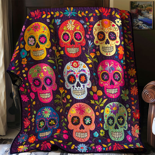 Sugar Skull WJ2103029CL Quilt