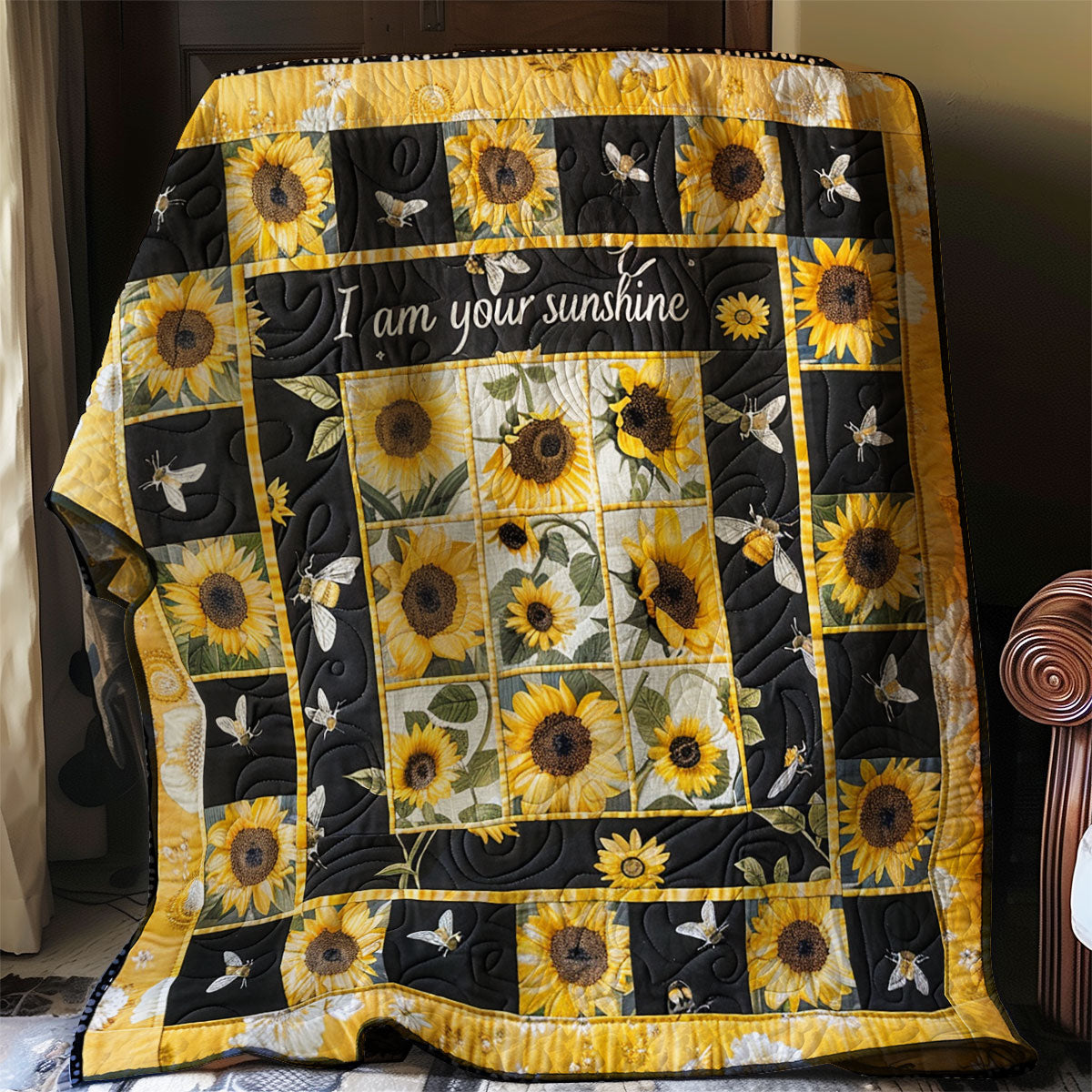 Sunflower WJ1406018CL Quilt