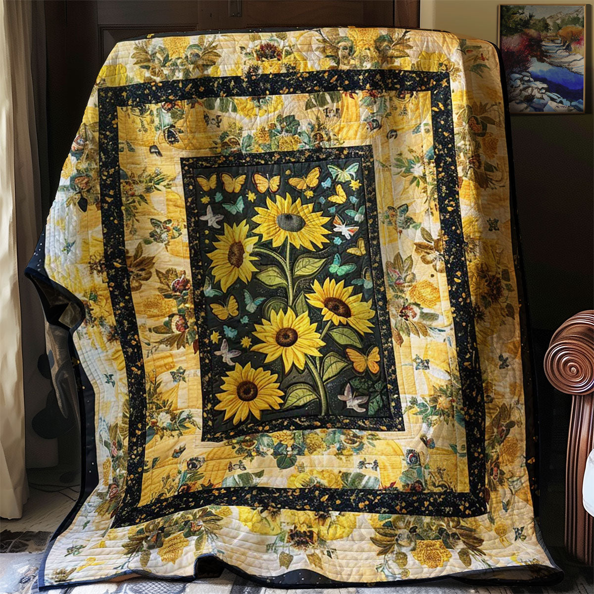 Sunflower WJ2806017CL Quilt