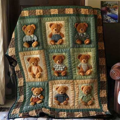 Teddy Bear WJ2706017CL Quilt