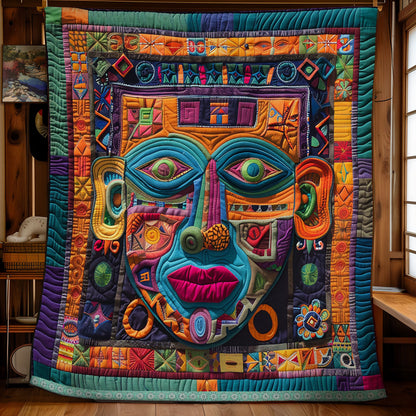 Tribal Mystic Mask WN1709048CL Quilt