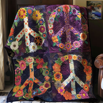 Trippy Hippie Sign WJ1107020CL Quilt