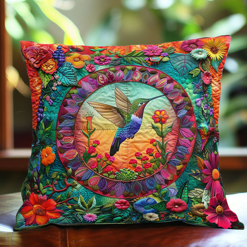 Tropical Hummingbird WJ1709045CL Quilt Pillow Case