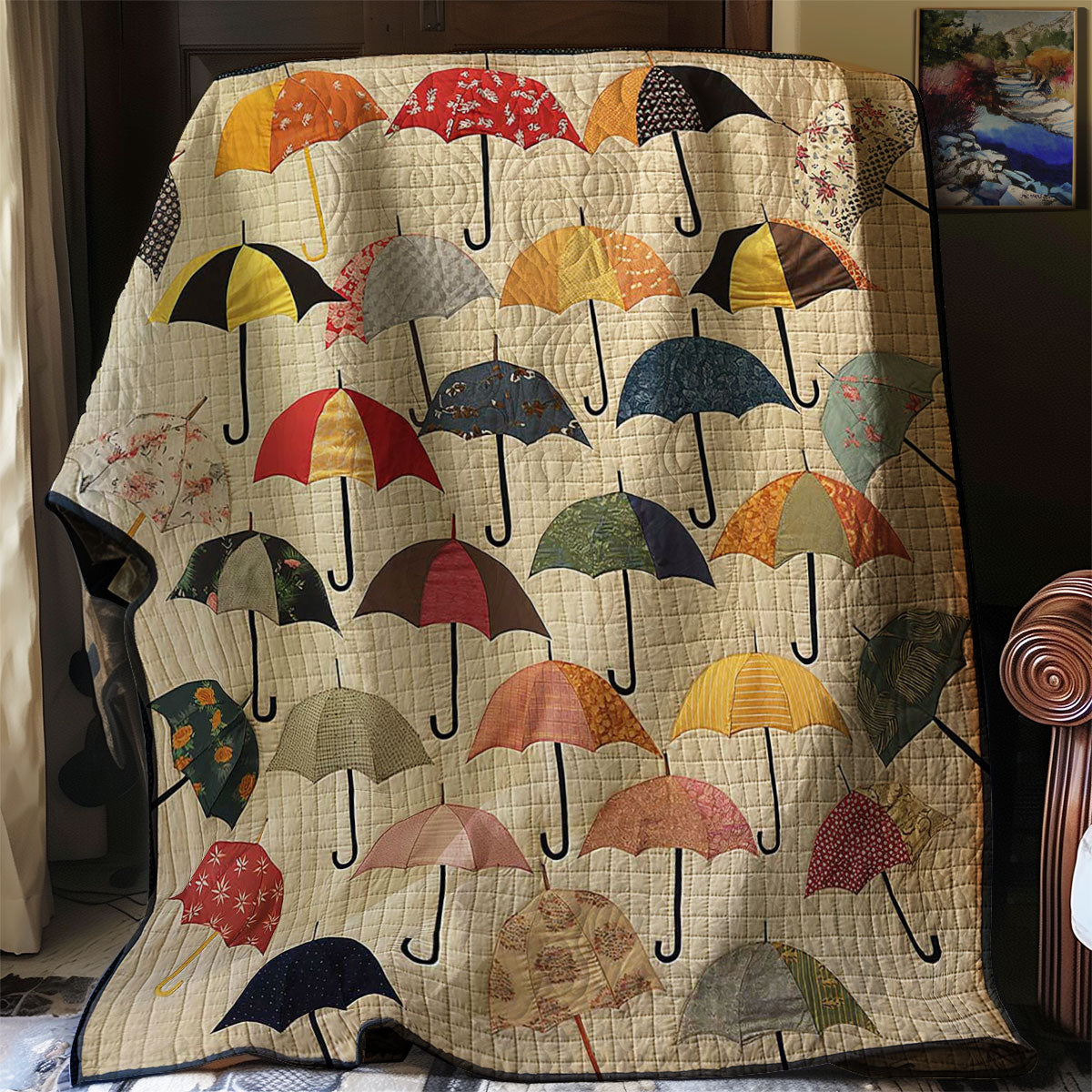 Umbrellas WJ0207016CL Quilt