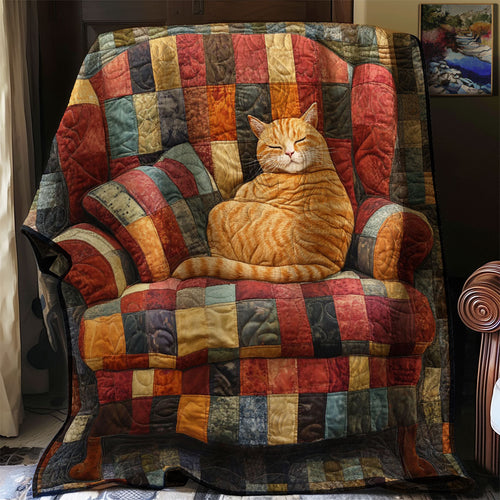 Vintage Comfort Cat WJ0403019CL Quilt