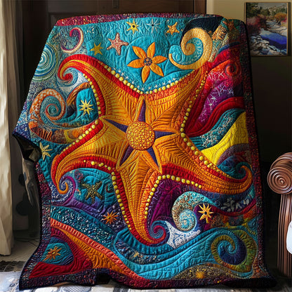 Vivid Starfish WJ1002049CL Quilt