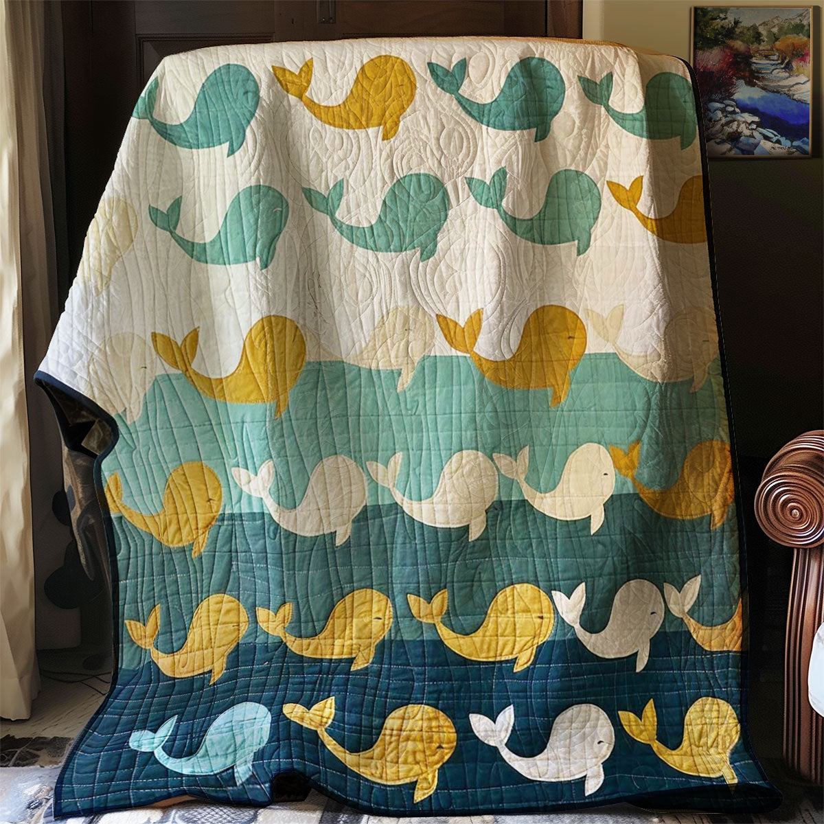 Whale WJ0107018CL Quilt