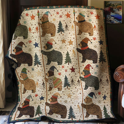 Winter Bear WJ2707039CL Quilt