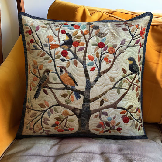 Birds On Tree WJ2207039CL Quilt Pillow Case