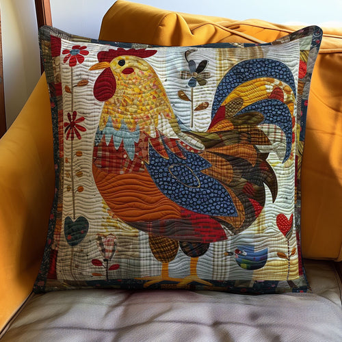 Chicken WJ2307041CL Quilt Pillow Case