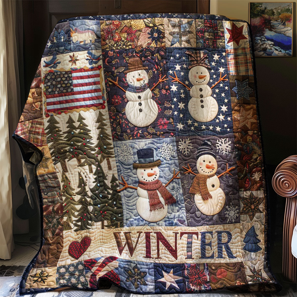 Christmas WJ2206004CL Quilt