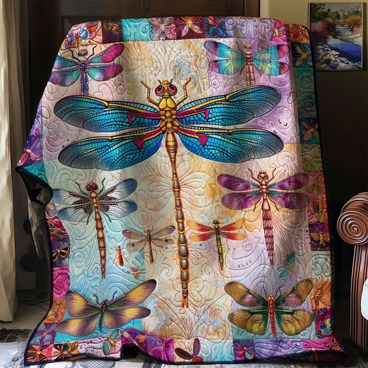 Dragonfly WJ2206011CL Quilt