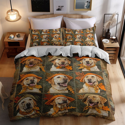 Autumn Dog WJ1508026CL Duvet Cover Set