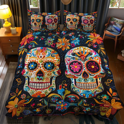 Calavera Sugar Skulls WJ1709029CL Duvet Cover Set