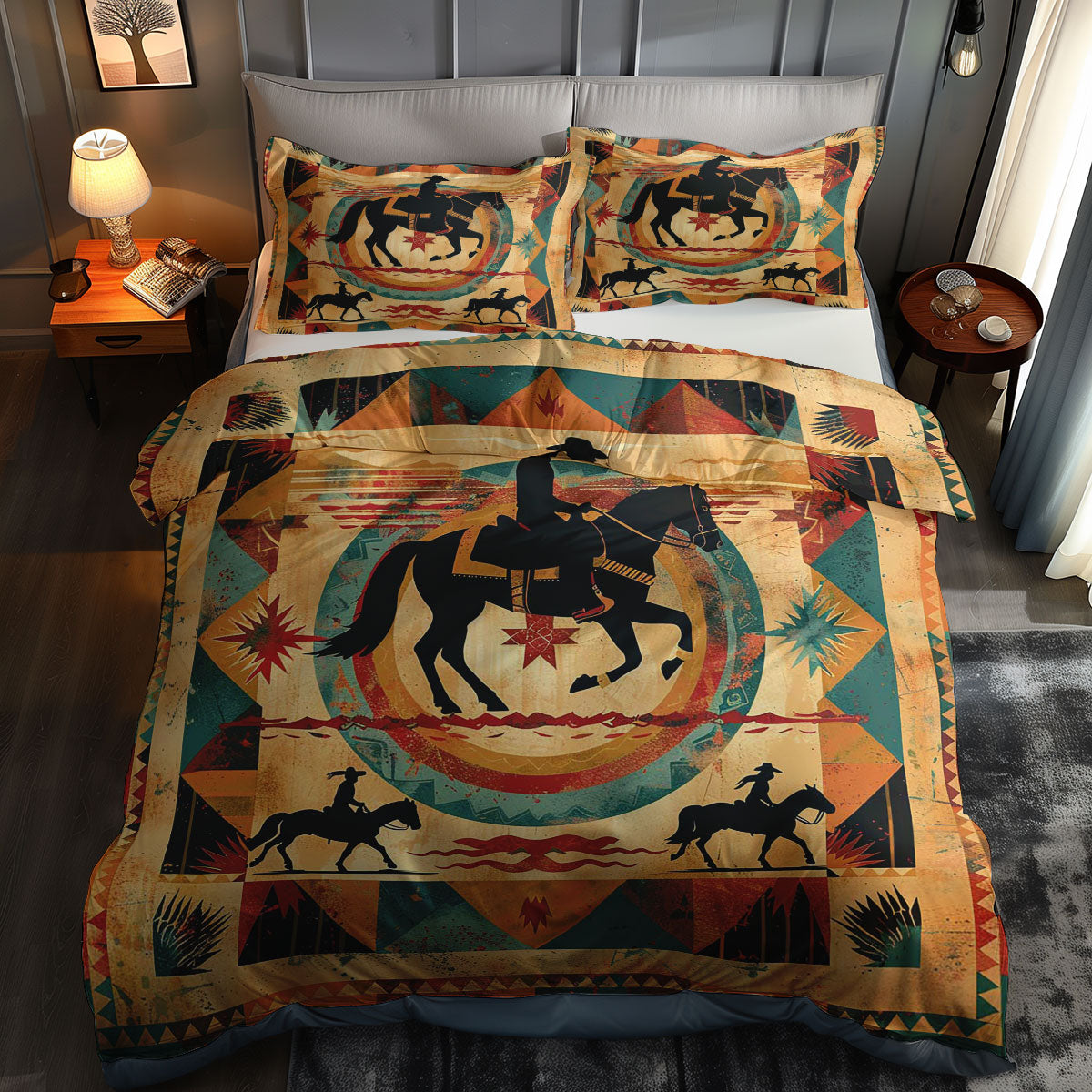 Cowboy WJ1806019CL Duvet Cover Set