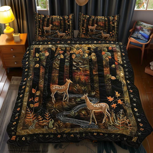 Deers In The Wood WJ1409030CL Duvet Cover Set