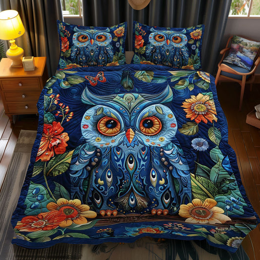 Enchanting Owl WJ1609032CL Duvet Cover Set