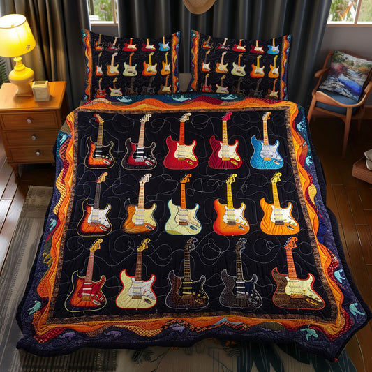 Fiery Guitar WJ1409033CL Duvet Cover Set