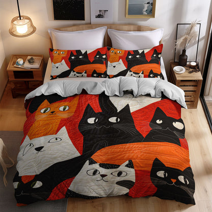 Funny Cat WJ0708040CL Duvet Cover Set