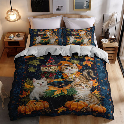 Halloween Cat WJ0509030CL Duvet Cover Set