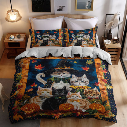 Halloween Cat WJ2908029CL Duvet Cover Set
