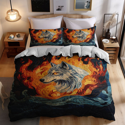 Majestic Wolf WJ0708041CL Duvet Cover Set