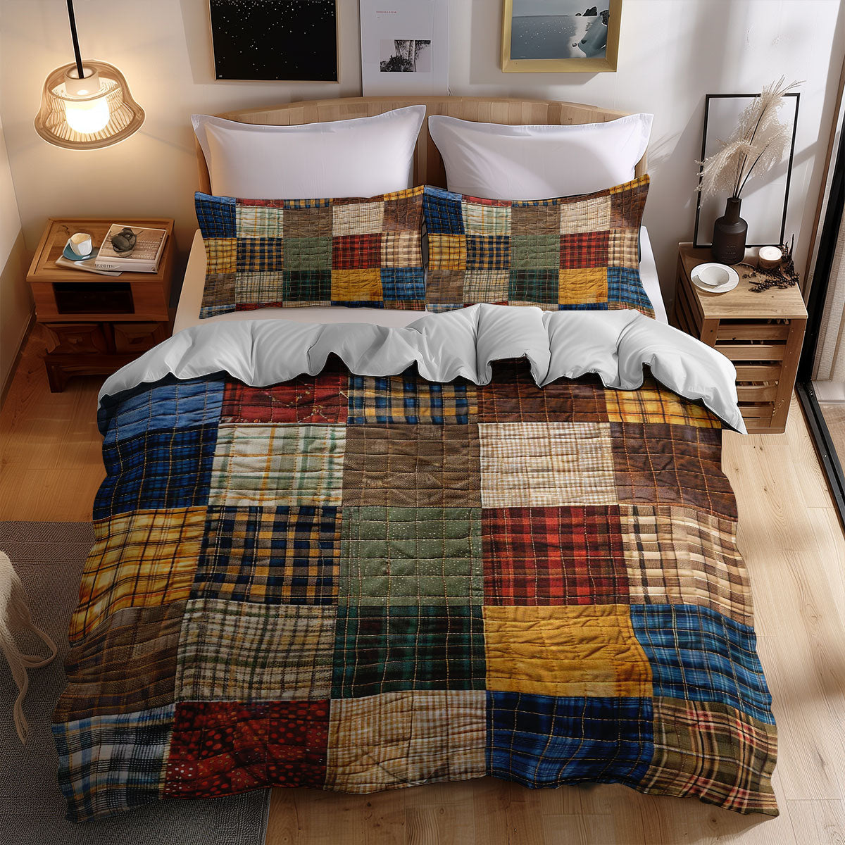 Patchwork WJ1907039CL Duvet Cover Set