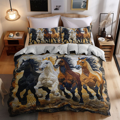 Running Horse WJ1308035CL Duvet Cover Set