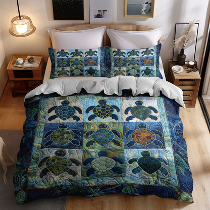 Sea Turtle WJ1608030CL Duvet Cover Set