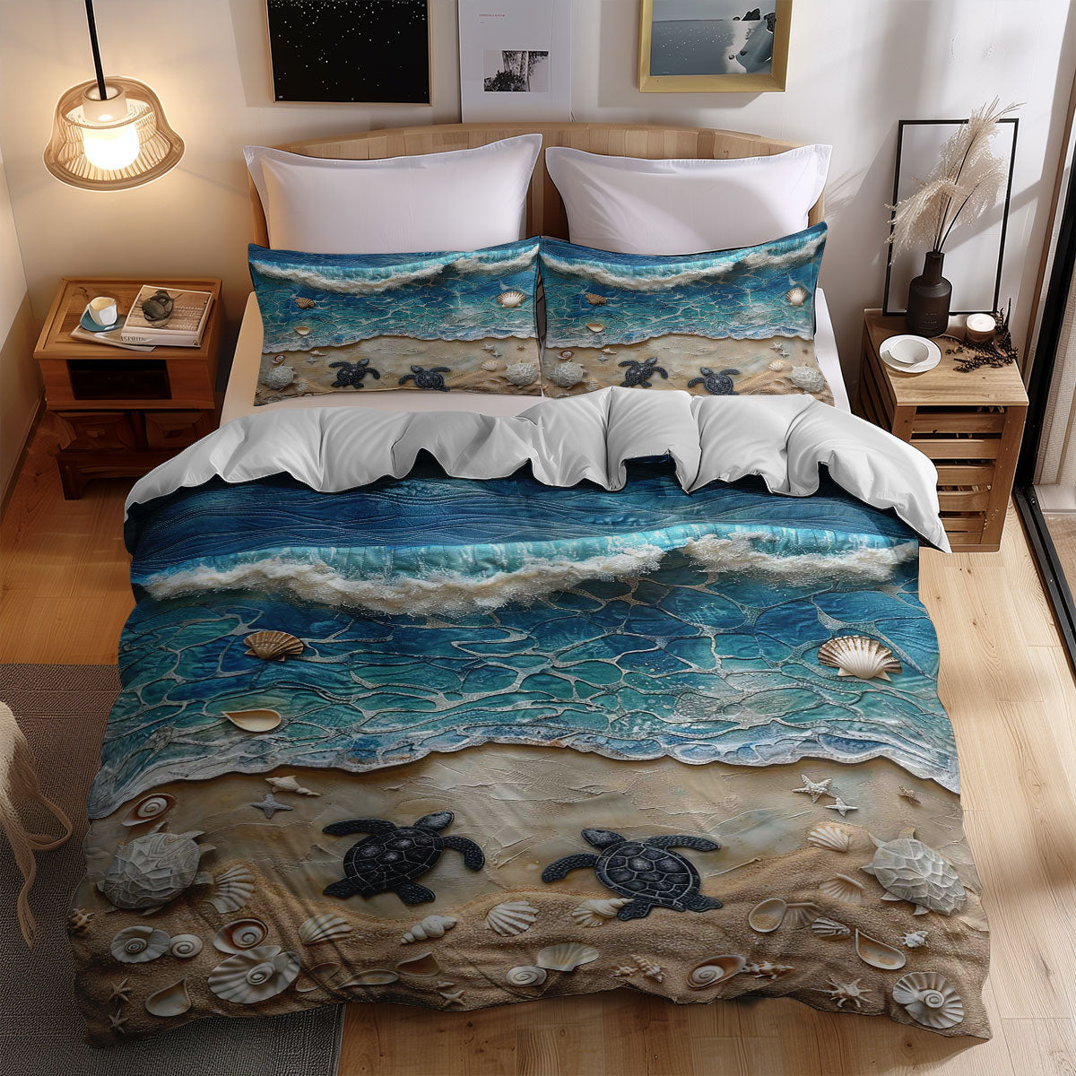 Sea Turtle WJ1009036CL Duvet Cover Set