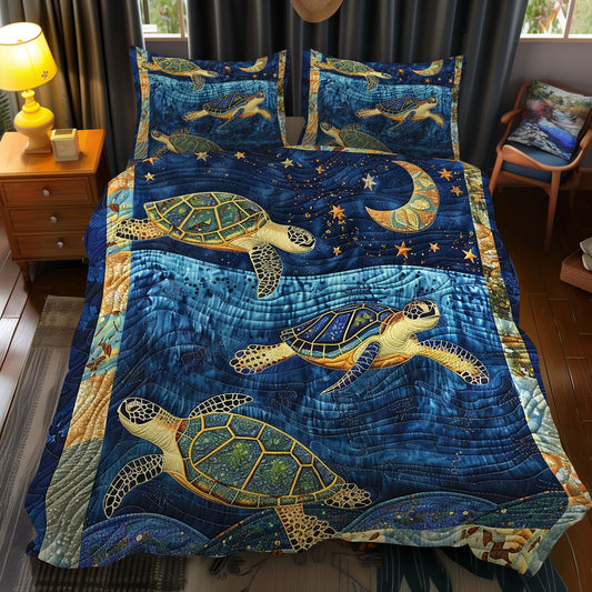 Sea Turtle WJ1409036CL Duvet Cover Set