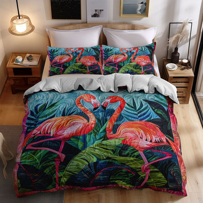 Tropical Flamingo WJ1908030CL Duvet Cover Set